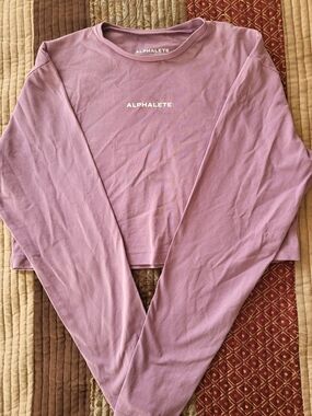 Alphalete Cropped Long Sleeve